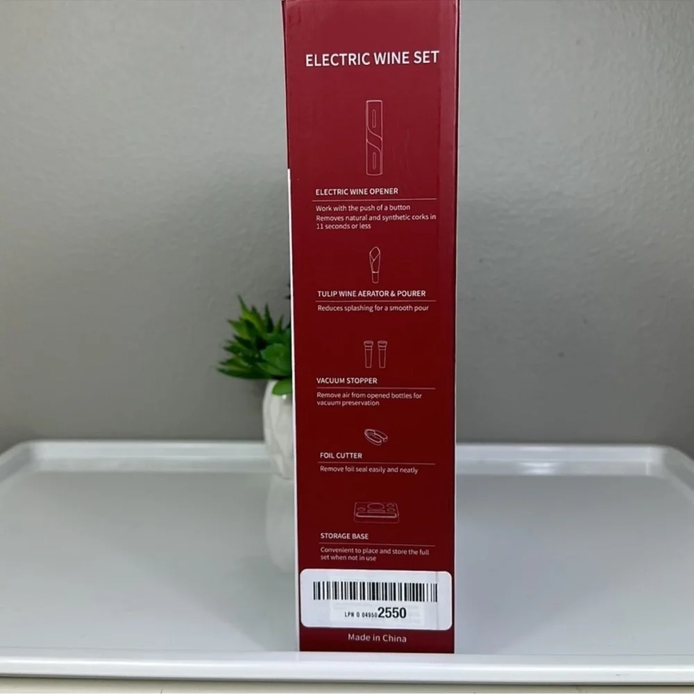 New Electric Wine Set with Accessories